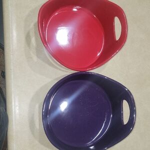 Rachael Ray Red and Purple Bakeware Set